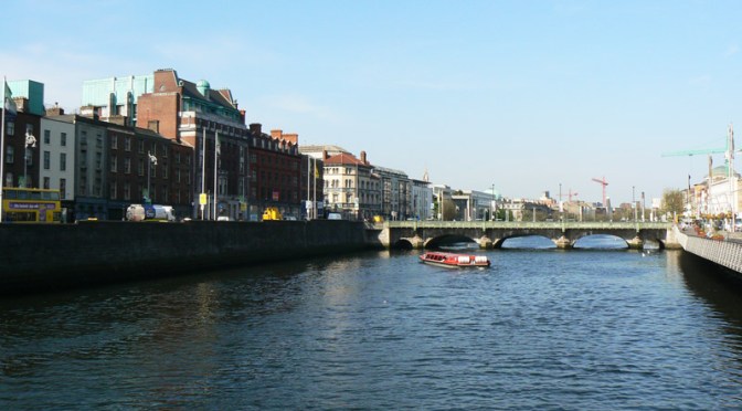 09 Dublino | Il fiume Liffey e O’ Connel Street