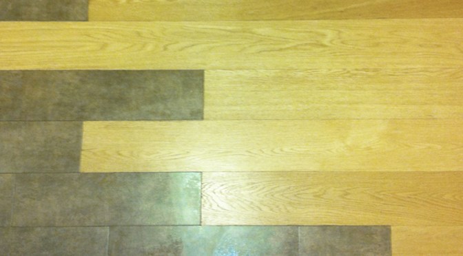 Due pavimenti… a confronto!