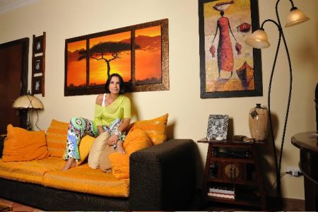 L'abitazione di Nina Soldano, soggiorno