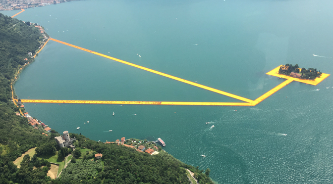 The Floating Piers: la nuova vita del progetto di Christo e Jeanne-Claude