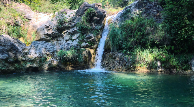 Le cascate di Fiacciano (Bozzi delle Fate)